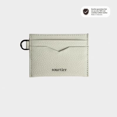 Leather Cardholder WHITE